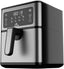 evvoli Air Fryer 5.5 Liters With Digital Control Panel Display, 8 Preset Programs and Built-In Preheat Function, 1700W, EVKA-AF5508D