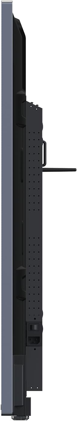 evvoli Interactive Smart Display 4K UHD, 65 Inches LED, Android 13, 40 Points, 10M Laser Distance 65EVID60X Black