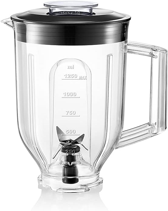evvoli Kitchen Machine ,4L Bowl Capacity, 1100W, SUS Beater, Dough Hook, Multi speed control, Grinder 300ml included, EVKA-KM45B