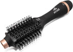 evvoli Brush Dryer & Volumizer 3 In1, Powerful DC Motor Fast Drying Hair Dryer with 4 X Ionic Feature And Cool Tip, 1200W, EVHC-HB1200R