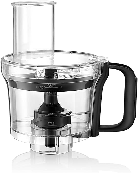 evvoli Kitchen Machine ,4L Bowl Capacity, 1100W, SUS Beater, Dough Hook, Multi speed control, Grinder 300ml included, EVKA-KM45B