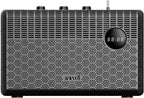 evvoli Portable Wireless Retro Bluetooth Speaker With 50W Heavy Bass Speaker for Home, Outdoor, Office and Party - EVAUD-RB51A, Black
